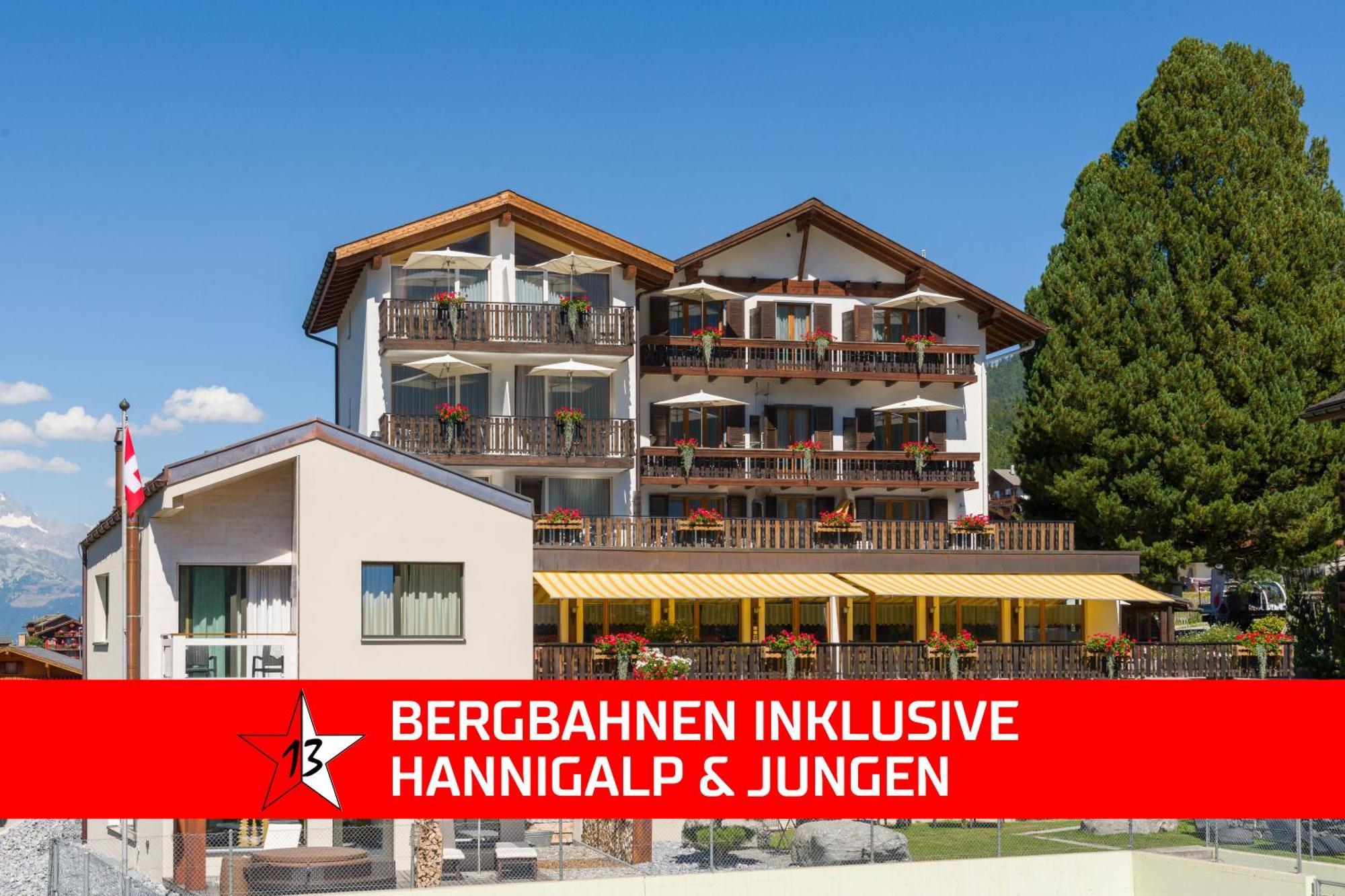 Aktiv Hotel&Spa Hannigalp Grächen Exteriér fotografie